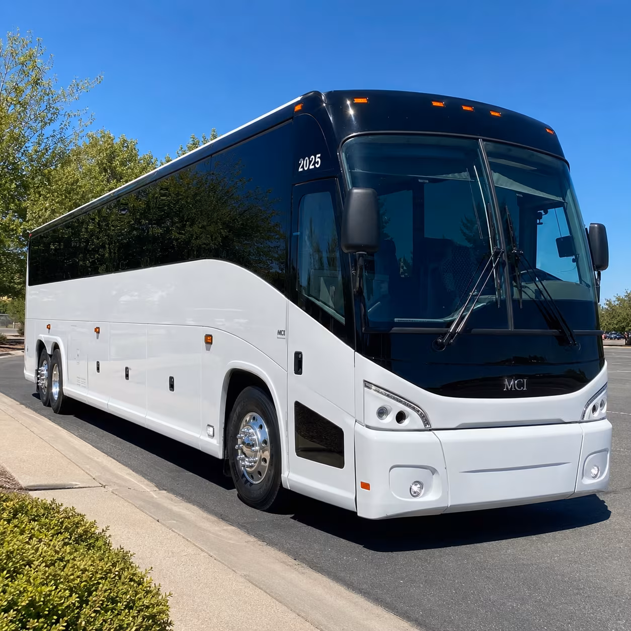 56 passenger charter bus
