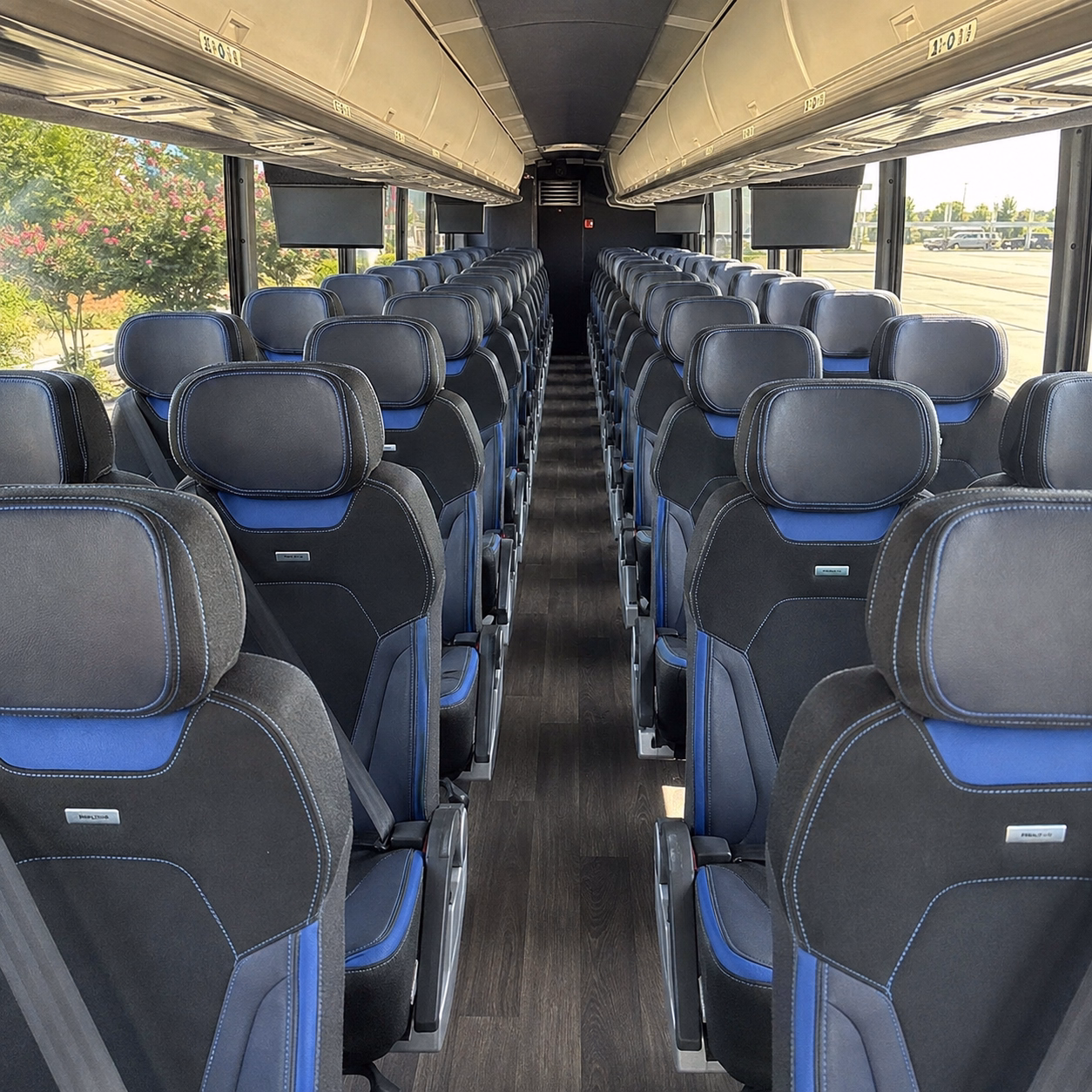 cedar park charter bus services inside