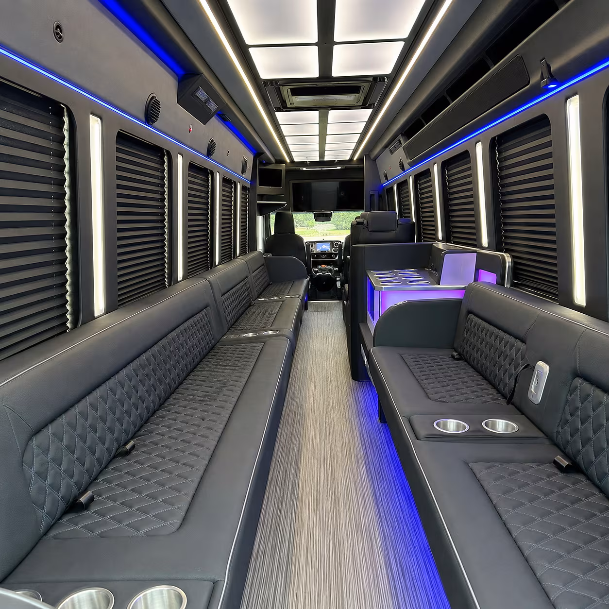 cedar park party bus rentals inside